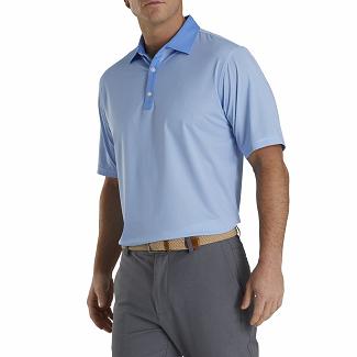 Men's Footjoy Lisle Golf Shirts White NZ-8505